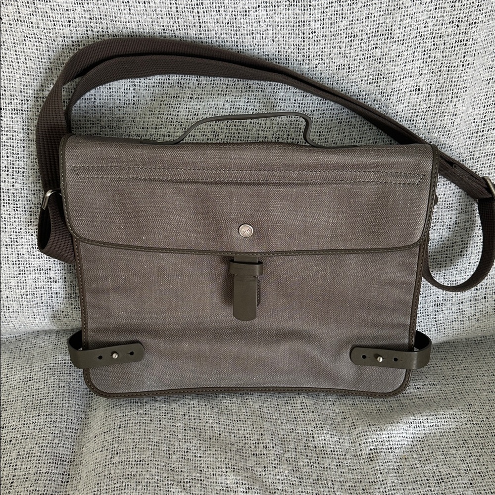 SKAGEN Water resistant canvas messenger bag/friefcase